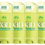 Ban Shower Fresh 24-hour Invisible Antiperspirant, Solid Deodorant for Women and Men, Underarm Wetness Protection, with Odor-fighting Ingredients, 2.6 Ounce (Pack of 4)